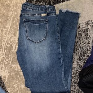 KanCan Women's Skinny Jeans - Dark Blue